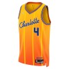 Maillot Homme Charlotte Hornets Sion James 2025-26 Jordan City Edition Gold Swingman